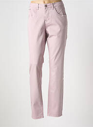 Jeans coupe slim stretch taille normale violet CREAM femme