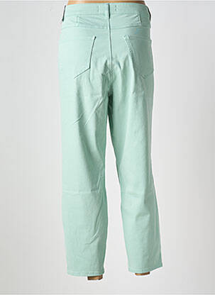 Jeans coupe droite stretch taille normale vert TONI femme