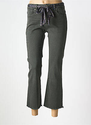 Jeans bootcut vert FREEMAN T.PORTER pour femme