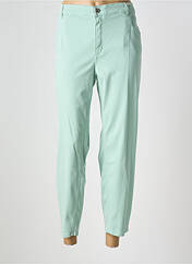 Jeans coupe droite vert TONI pour femme seconde vue