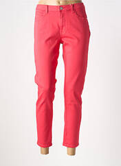 Jeans coupe slim rouge C'EST BEAU LA VIE pour femme seconde vue