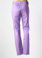 Jeans coupe slim violet CREAM pour femme seconde vue