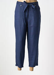 Pantalon 7/8 bleu JULIE GUERLANDE pour femme seconde vue
