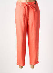 Pantalon 7/8 orange JULIE GUERLANDE pour femme seconde vue