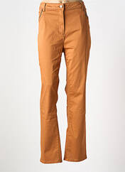 Pantalon slim jaune DIANE LAURY pour femme seconde vue