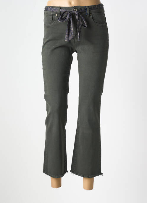 Jeans bootcut vert FREEMAN T.PORTER pour femme