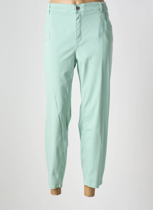 Jeans coupe droite vert TONI pour femme