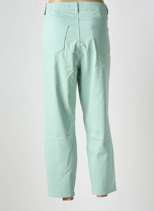 Jeans coupe droite vert TONI pour femme