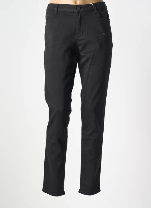 Jeans coupe slim noir C'EST BEAU LA VIE femme