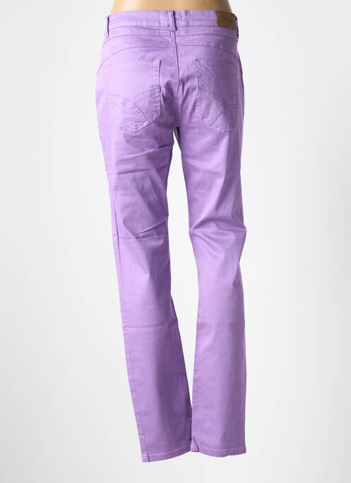 Jeans coupe slim violet CREAM pour femme