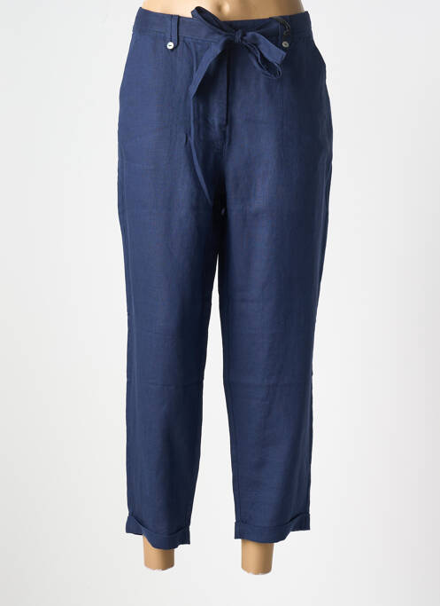 Pantalon 7/8 bleu JULIE GUERLANDE pour femme