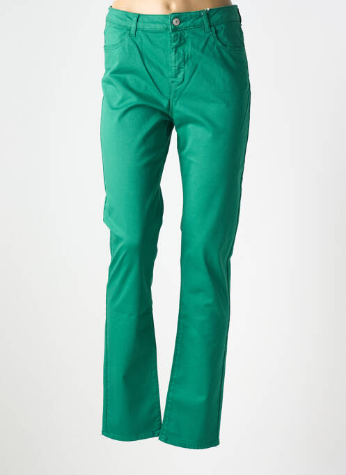 Pantalon slim vert KANOPE pour femme
