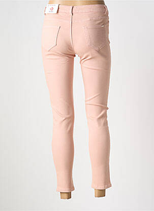 Jeans skinny taille normale taille normale rose MORGAN femme