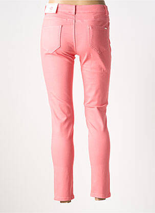 Jeans skinny taille normale taille normale rose fonce MORGAN femme