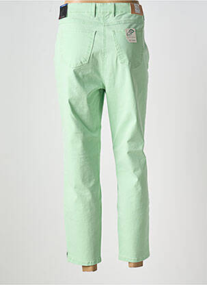 Pantalon 7/8 stretch taille normale vert TONI femme