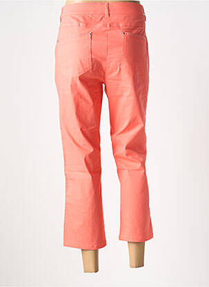 Pantalon 7/8 stretch taille normale rouge DIANE LAURY femme