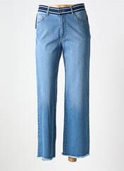 Jeans coupe droite bleu WALTRON pour femme seconde vue