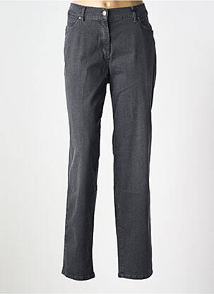 Jeans coupe droite noir TONI pour femme