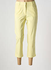 Pantalon 7/8 jaune DIANE LAURY pour femme seconde vue