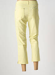 Pantalon 7/8 jaune DIANE LAURY pour femme seconde vue