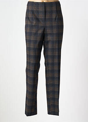 Pantalon droit marron FICELLE pour femme