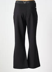 Pantalon flare noir WALTRON pour femme seconde vue