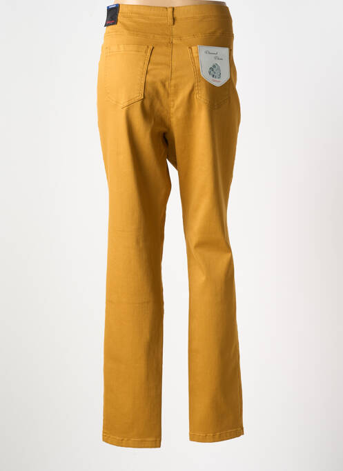 Pantalon droit stretch taille normale marron TONI femme