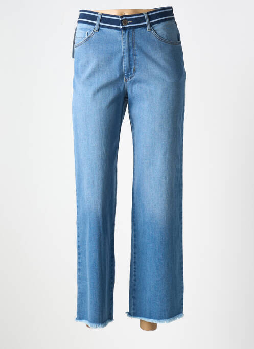 Jeans coupe droite bleu WALTRON pour femme