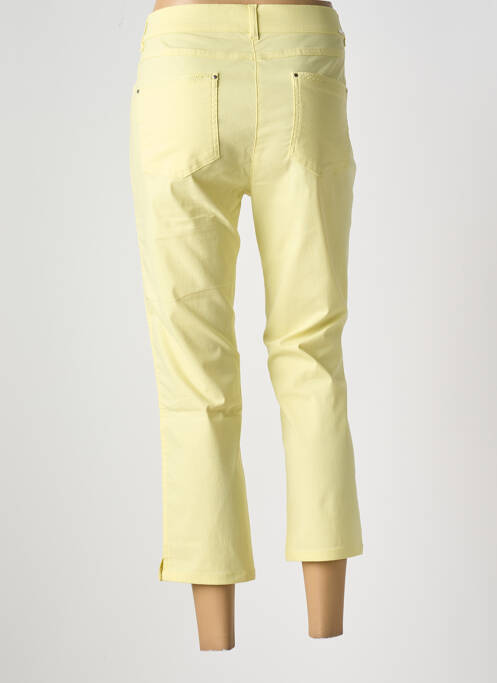 Pantalon 7/8 jaune DIANE LAURY pour femme