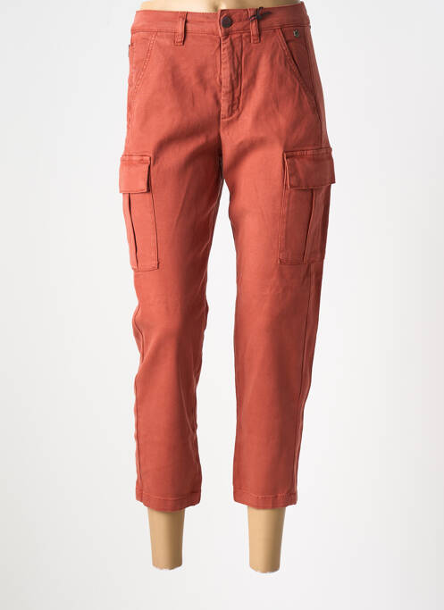Pantalon 7/8 marron FREEMAN T.PORTER pour femme
