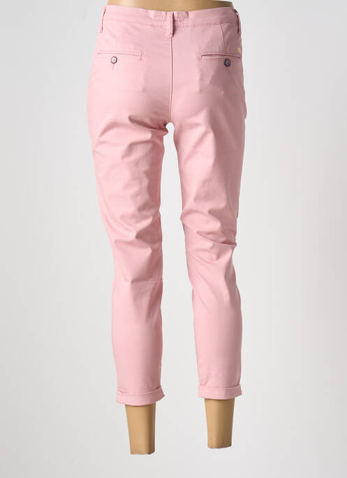 Pantalon 7/8 rose LCDN pour femme