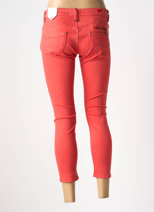 Pantalon 7/8 rouge FREEMAN T.PORTER pour femme