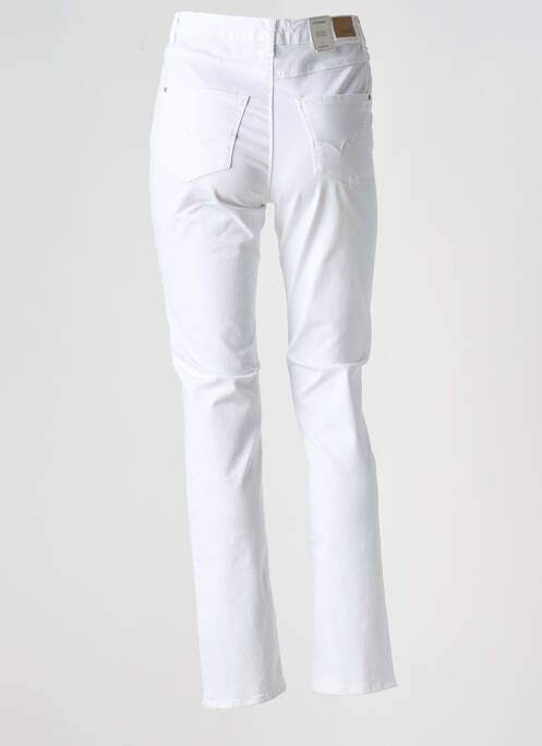 Pantalon droit blanc KANOPE pour femme