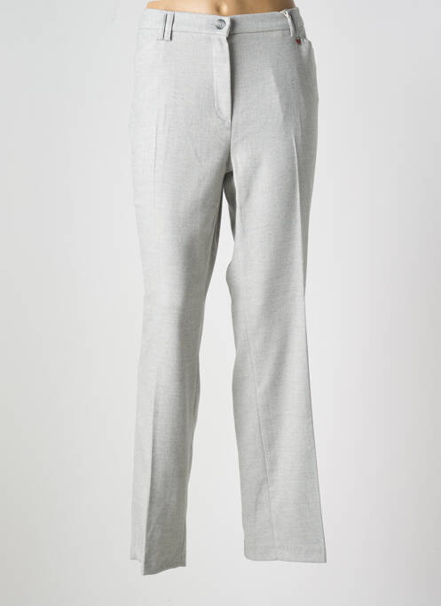 Pantalon droit gris TONI pour femme