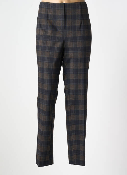 Pantalon droit marron FICELLE pour femme