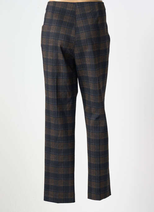 Pantalon droit marron FICELLE pour femme