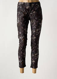 Pantalon 7/8 stretch taille normale noir FREEMAN T.PORTER femme