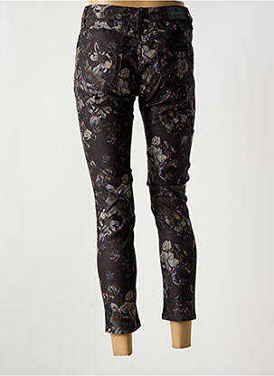 Pantalon 7/8 stretch taille normale noir FREEMAN T.PORTER femme
