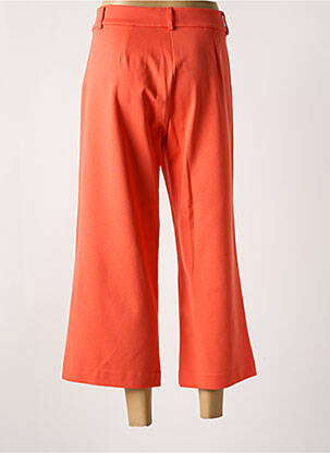 Pantalon 7/8 stretch taille normale orange ANDAM femme