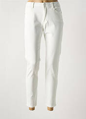 Pantalon 7/8 blanc C'EST BEAU LA VIE pour femme seconde vue