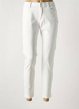 Pantalon 7/8 blanc C'EST BEAU LA VIE pour femme