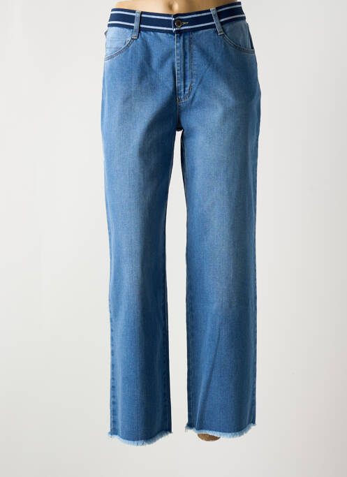Jeans coupe droite bleu WALTRON pour femme