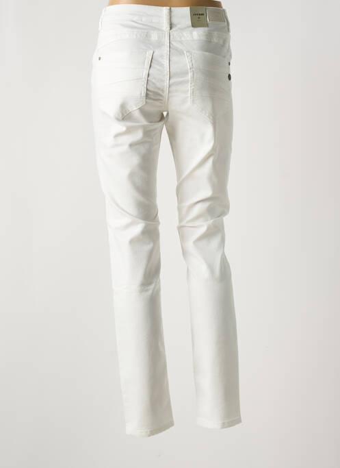 Jeans coupe slim blanc CREAM femme