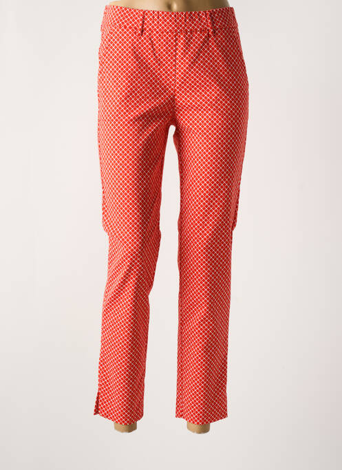 Pantalon 7/8 rouge TONI pour femme