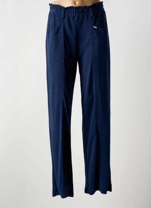 Pantalon droit bleu ANDAM pour femme