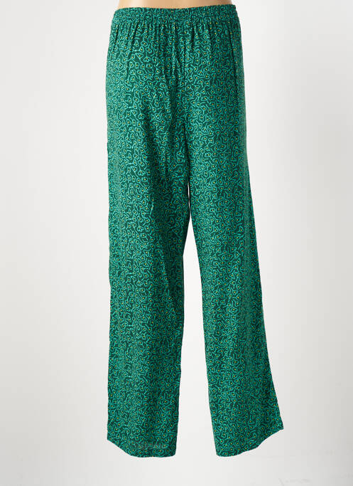 Pantalon large vert BLA-BLA pour femme
