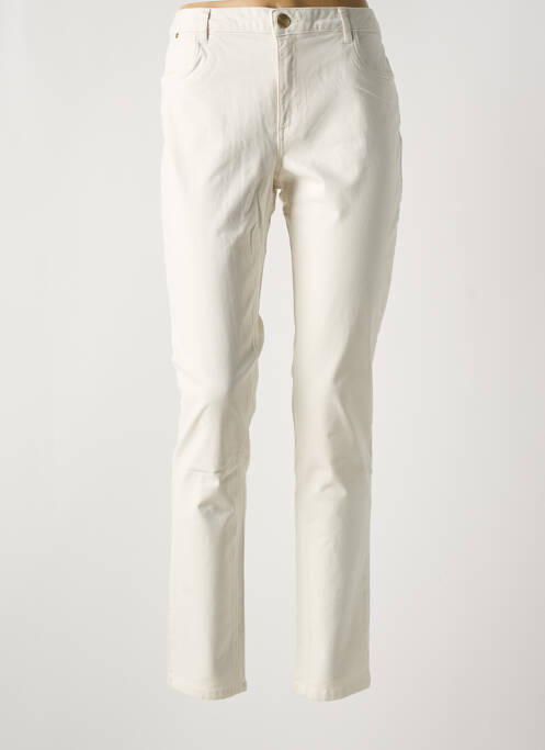 Pantalon slim beige LOLA ESPELETA pour femme