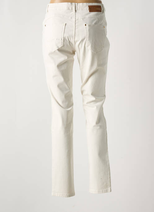 Pantalon slim beige LOLA ESPELETA pour femme