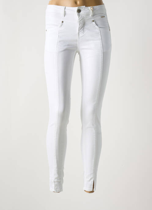 Pantalon slim blanc CREAM femme