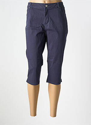 Corsaire stretch taille basse bleu fonce C'EST BEAU LA VIE femme
